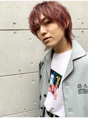 メンズ ウルフカット