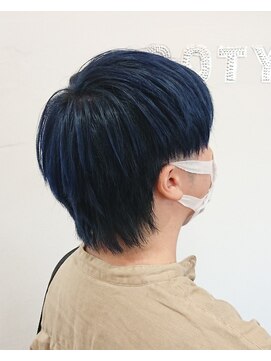 ヘア バランス コティ(COTY) インディゴブルーカラー