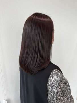 テラスヘア センダイ(TERRACE hair SENDAI) 艶髪ミディアム【髪質改善縮毛矯正】