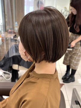 アッシュ 高円寺店(Ash) 縮毛矯正ショートボブ