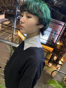 キュエ(qiie) qiie/セクションカラー/グラデーションカラー/ペールベージュ