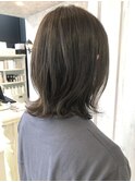 福山美容室caary大人気イルミナカラー　アッシュベージュ