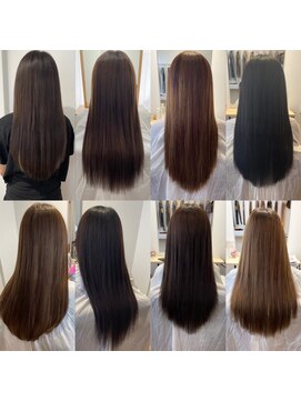 イニット 奈良新大宮(init.) 20代 30代 40代 エクステ モテ髪 ツヤ髪ロング トレンドカラー