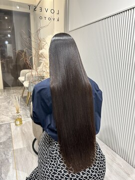 ラベスト キョウト(LOVEST) 髪質改善◆背中沿いスーパーロング美髪