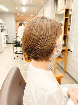 ヴィサージュ クラール(VISAGE klar) 白髪ぼかしボブ［与野本町］