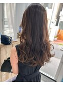 ツヤ髪ロング