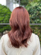 ヘアプラザ アーベン(HAIR PLAZA AERBEN) ピンクアッシュカラー