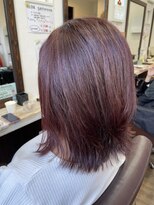 ヘアーショップアミティ&nbsp;ピンクカラー