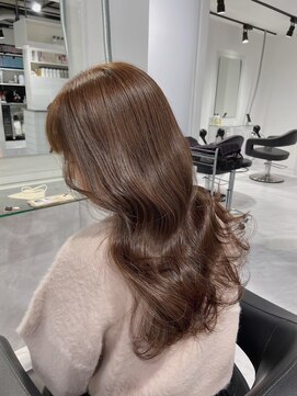 ノット 表参道青山(knot) ガーリースタイルシフォンベージュ