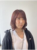 顔周りレイヤー/レイヤーカット/くびれヘア/ローレイヤー