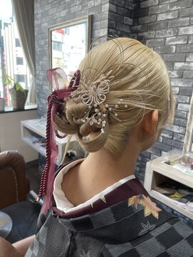 リリー シンジュク(Lilly) 【Lilly新宿】#成人式ヘアセット#カチモリ#タイトヘアセット