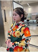 卒業式『着付け+ヘアセット』☆