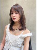 【Lloyd 大宮】グレーベージュ×レイヤーカット