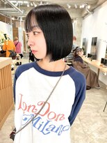 カシェル(cashel kishaba)&nbsp;黒髪×ボブ