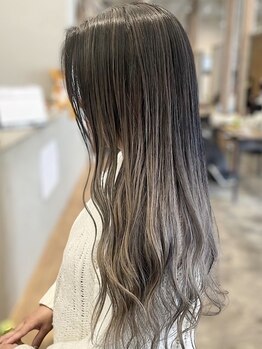トラ バイ プティパ(Tora by petit pas)の写真/【ケアブリーチ】でダメージを抑えながら上質なブリーチカラーが叶う!透明感×抜け感のある最旬styleへ☆