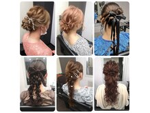 ヘアーデザイン リリー(HAIR DESIGN LiLy)の雰囲気（ヘアセットも人気♪早朝対応♪巻き下ろし1000円）
