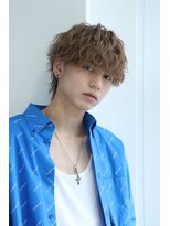 オーシャントーキョー 仙台(OCEAN TOKYO)&nbsp;波巻きマッシュウルフブリーチベージュ