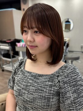 サロウィン 熊本上通り店(SALOWIN) 熊本 タンバルモリ 韓国風 髪質改善縮毛矯正 艶髪 Arisa.