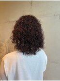 スパイラルパーマ