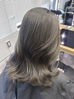 ヴェルダ 池袋店(verda) ブリーチなしダブルカラーRIKO オリーブグレージュ