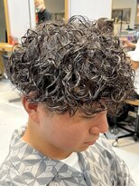 エリマ 調布(elima) 調布メンズパーマ波巻きパーマプードルパーマッシュウルフ強め