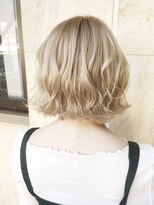 ランプ(Lamp) くびレイヤー グレーベージュ 白髪染め 白髪ぼかし 髪質改善UP