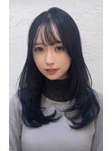 【ブルーブラック　レイヤーカット】野呂朱里