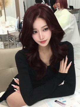 キティー(kiti) グレージュ/レイヤーカット/ハッシュカット/オリーブベージュ/栄