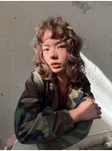 ショートバングでヘアにポイント☆