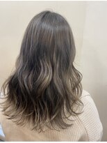 ブレンドバイハピネス(Blend by happiness) ベージュグレージュハイライト白髪ぼかし大和西大寺30代40代50代