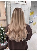 #グラデーション#ケアブリーチ#ハイトーンカラー