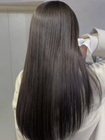 アリー 原宿 表参道(ALLY)&nbsp;ALLY八巻 髪質改善×ブリーチなしグレージュカラー