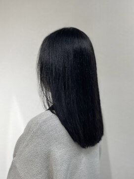 ヘアー ホスピタル ソアン(hair hospital soan) 艶ミディアム × まとまり重視カット