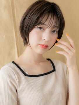 カバーヘアアンドスパ ブリス 浦和(COVER HAIR&SPA bliss) 黒髪小顔似合わせカットクールショートマッシュX浦和30代40代