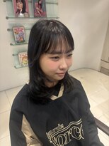 アース 郡山コスモス通り店(HAIR&MAKE EARTH)&nbsp;顔周りレイヤーカット