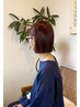 カット+ブリーチなしダブルカラー(ケアトリートメント込) ¥20,600~【福島】