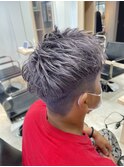 men's/メンズ/スパイキーショート/フェード/ニュアンスパーマ