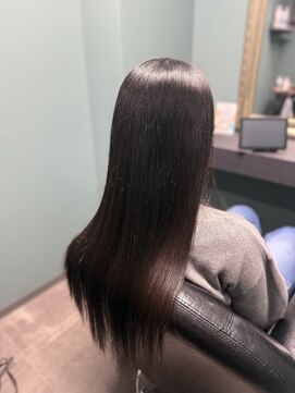 フレイムス ヘアアンドリラックス 吉川店(Frames hair&relax) 艶々ストレート