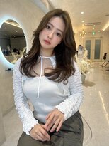 エヌ 大阪梅田茶屋町(enu)&nbsp;韓国風レイヤーカット×ナチュラルブラウン