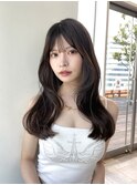 韓国レイヤーカット/顔周りレイヤー/髪質改善/韓国ヘア/横浜