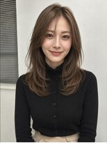 ハーツ 青山表参道店(Heart's) 白髪ぼかし脱白髪染め似合わせレイヤーカット40代50代60代