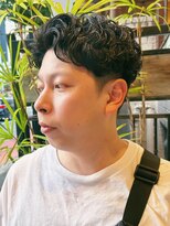 モロコ 神保町 小川町店(moloco)&nbsp;メンズセンターパートパーマ