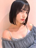 サンド ミュウ 横浜店(sand mieu)&nbsp;大人可愛いタッセルボブ