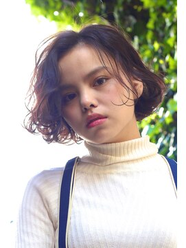 プレディカ(pledica) 【pledica】アッシュブラウン☆かきあげバングボブ