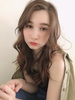 チョビー 銀座(chobii)&nbsp;小顔グレージュ/デジタルパーマ/大人可愛い人気/艶/高柳