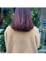 ヘアーアンドメイク シーク 八王子(HAIR&MAKE SeeK) ピンクバイオレット