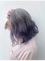 バド(Bud)&nbsp;シルバーパープルグラデーション