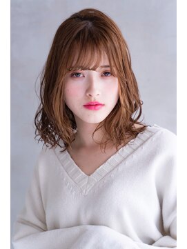 ケイト(kate) kate大宮 キャラメルブラウン×大人かわいいミディ
