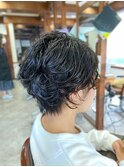 ハンサムパーマ