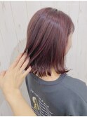 つるっと外ハネストロベリーだよ☆